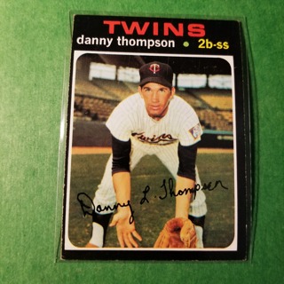 1971 Topps Vintage Baseball Card # 127 - DANNY THOMPSON - TWINS - NRMT+ 