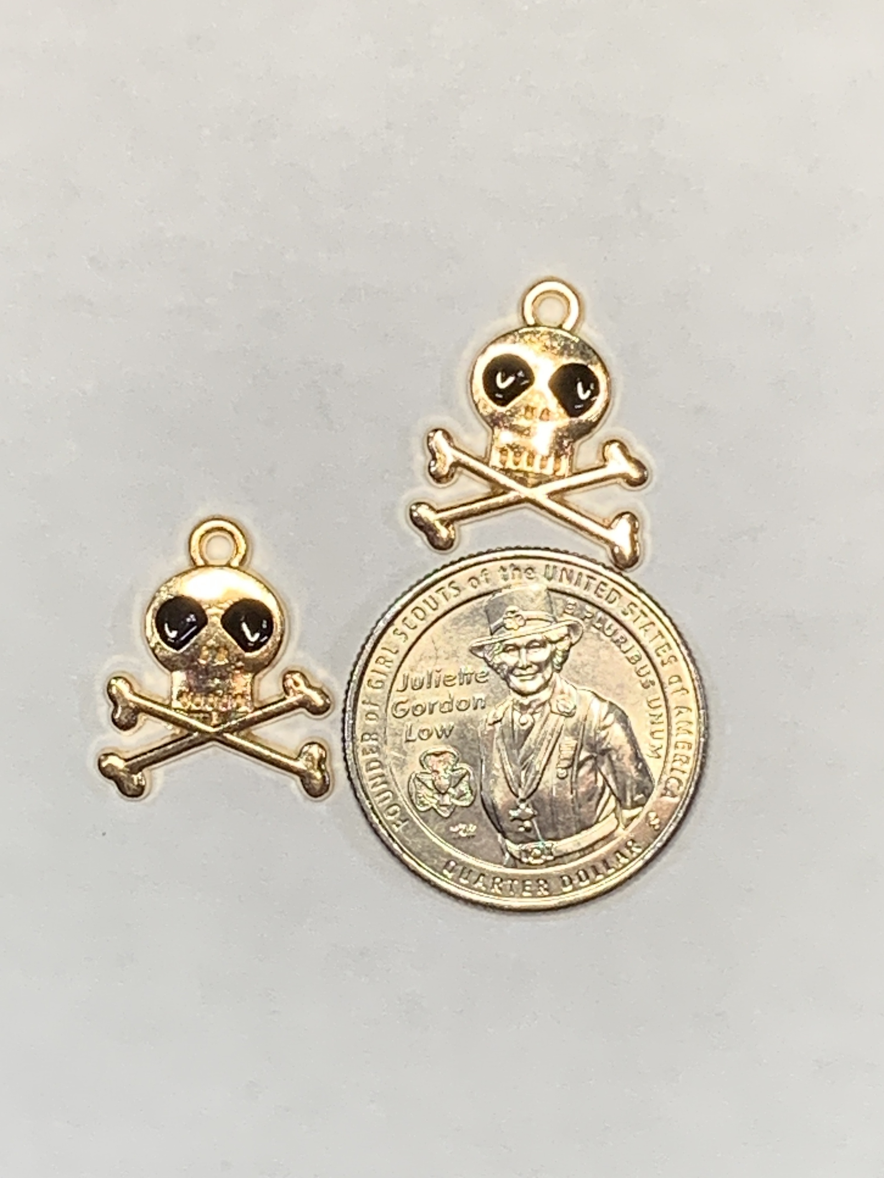 Free: HALLOWEEN CHARMS~#43~SET OF 2 CHARMS~FREE SHIPPING!