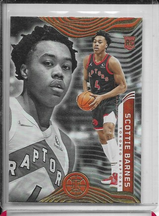 Scottie Barnes 2021-22 Illusions #154 Rookie Card