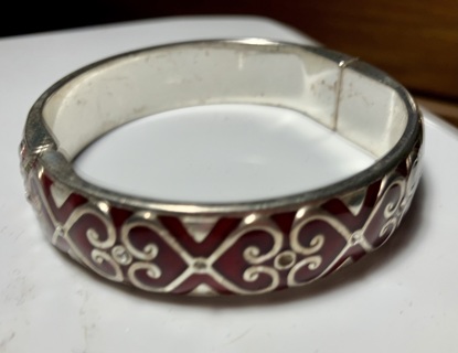 Cloisonné Bangle Bracelet