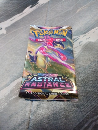 1 New Pack of Pokemon Cards - Astral Radiance