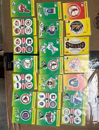 1990 Fleer Team Stickers 21