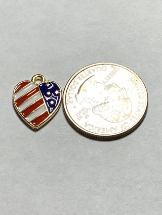 4TH OF JULY CHARM~#11~1 CHARM ONLY~FREE SHIPPING!