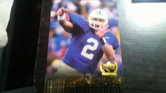 1999 UPPER DECK PHENOMS ROOKIE TIM COUCH KENTUCKY WILDCATS/CLEVELAND BROWNS FOOTBALL CARD# 21