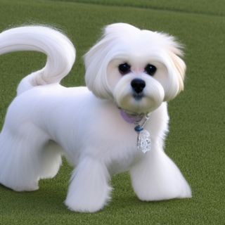 Listia Digital Collectible: Maltese dog # 3