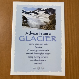 Glacier Note Card (B)