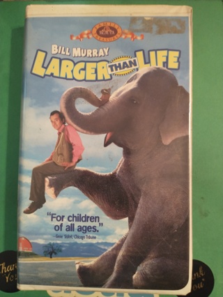 vhs larger than life free shipping