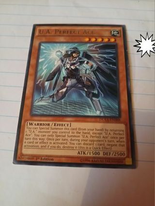 YU-GI-OH- U.A. PERFECT ACE- 1ST EDITION