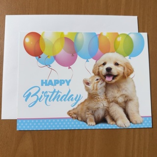 Fluffers Birthday Card