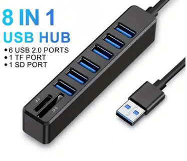 USB 2.0 HUB 8Port USB 