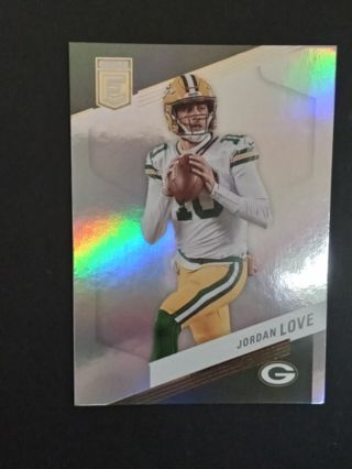 Two Green Bay Packers Love & Favre Football Cards