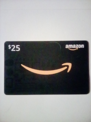 Amazon e-gift card for $25.00