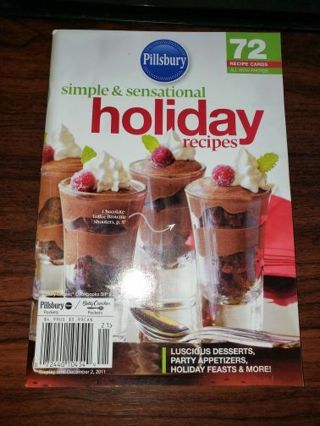 2011 Pillsbury Pocket Simeon & Sensational Holiday Recipes