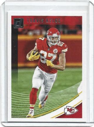 2018 DONRUSS TRAVIS KELCE CARD