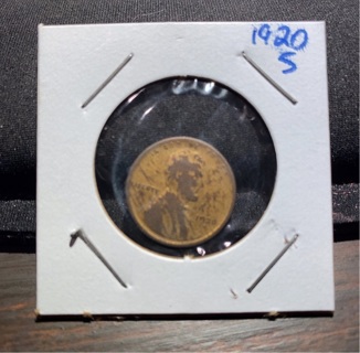 1920 S LINCOLN WHEAT CENT 