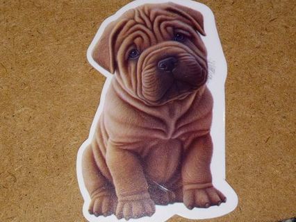 Dog one vinyl big sticker no refunds regular mail only Very nice quality! Win 2 or more get extra