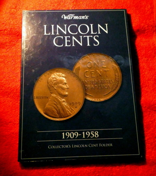 1909-1958 LINCOLN CENTS Coin Folder.