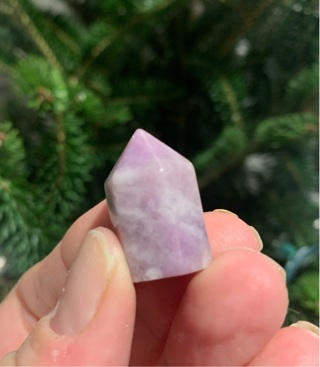 Lepidolite (Purple) Crystal Mini Point Preowned