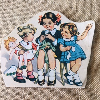 Sewing Kit Retro Girls 2000, free mail