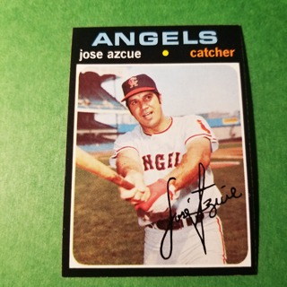 1971 Topps Vintage Baseball Card # 657 - JOSE AZCUE - ANGELS - NRMT/MT