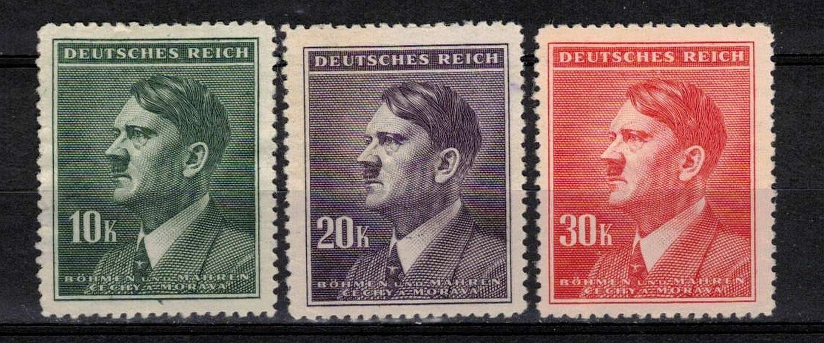 Free: Bohemia WW2 German Occupation 10k-30k Values