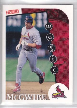 Mark McGwire 1999 Upper Deck Victory Magic (447) St. Louis Cardinals 