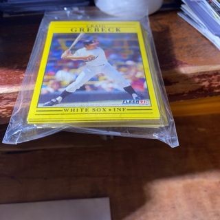  (21) 1991 fleer gallery random baseball cards