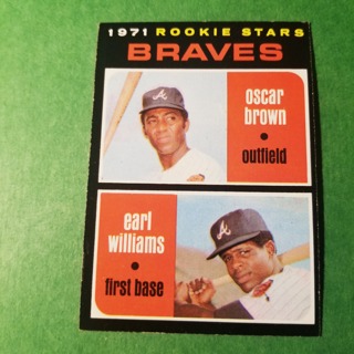 1971 Topps Vintage Baseball Card # 52 - 1971 ROOKIE STARS - BRAVES - NRMT/MT