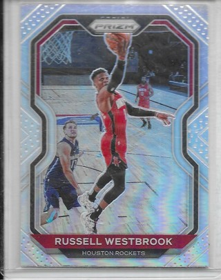 Russell Westbrook 2020-21 Prizm Prizms Silver #248