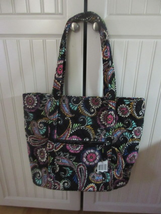 Vera Bradley Stuffed Tote Auction