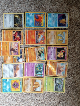 Lot of 16 Pokemon trading cards 1999+ foil + get whats in the picture! 