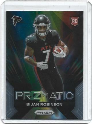 2023 PRIZM BIJAN ROBINSON PRIZMATIC ROOKIE CARD