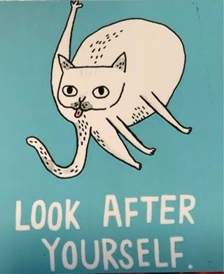 Look after yourself!  - 3 x 4” MAGNET - GIN ONLY