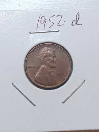 1952-D Lincoln Wheat Penny! 19
