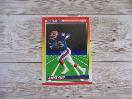 Score Rocket Man Andre Reed football trading card # 559