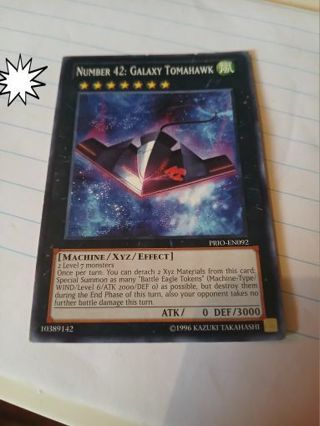 YU-GI-OH- NUMBER 42: GALAXY TOMAHAWK