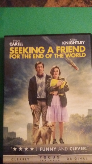 dvd seeking a friend for th eend of the world free shipping