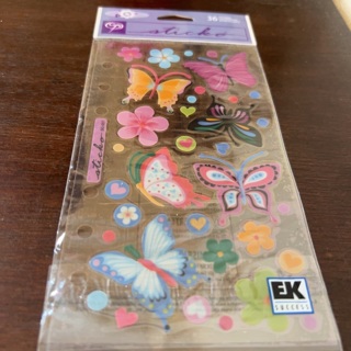 Sticko butterfly stickers 