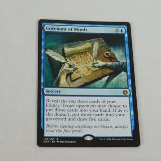 MTG Covenant of Minds (105/221  Conspiracy: Take the Crown  Rare