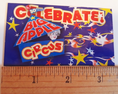 Big Apple Circus Magnet