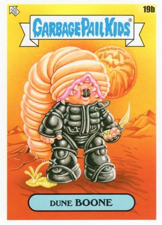 2022 Topps Garbage Pail Kids Bookworms Dune Boone GPK Trading Card #19B