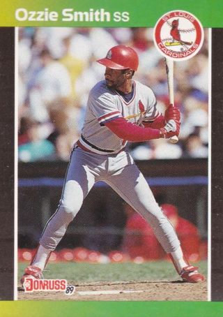 Ozzie Smith 1989 Donruss St. Louis Cardinals