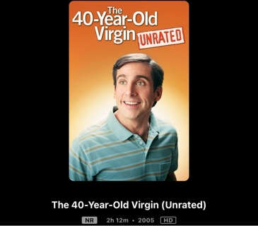 The 40-Year Old Virgin (Unrated) - HD MA