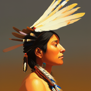 Listia Digital Collectible: Native Indian Happy ♥️