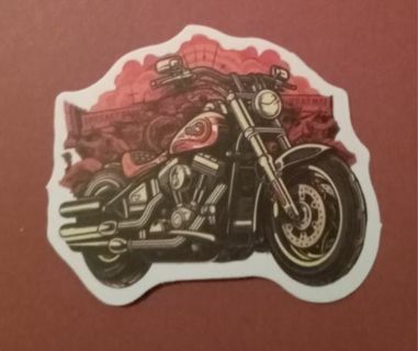 Motorcycle vending sticker #10