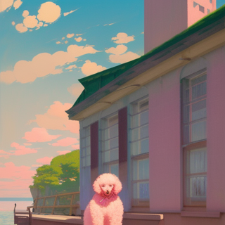Listia Digital Collectible: Cotton Candy Poodle : a child's dream!