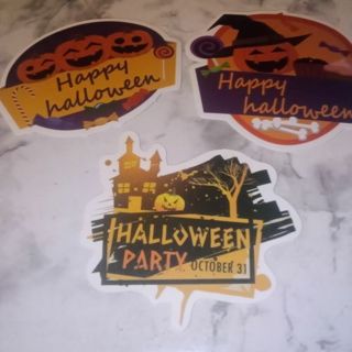 3- Halloween Stickers