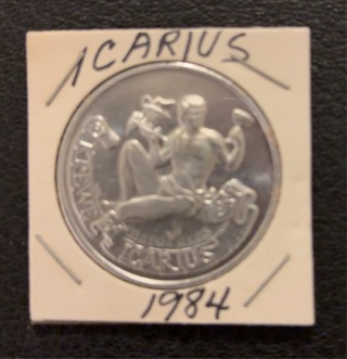 Vintage Uncirculated 1984 Token Coin