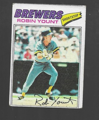 1977 TOPPS ROBIN YOUNT #635 