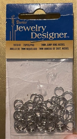 7mm Jump Rings for jewelry making and crafts 